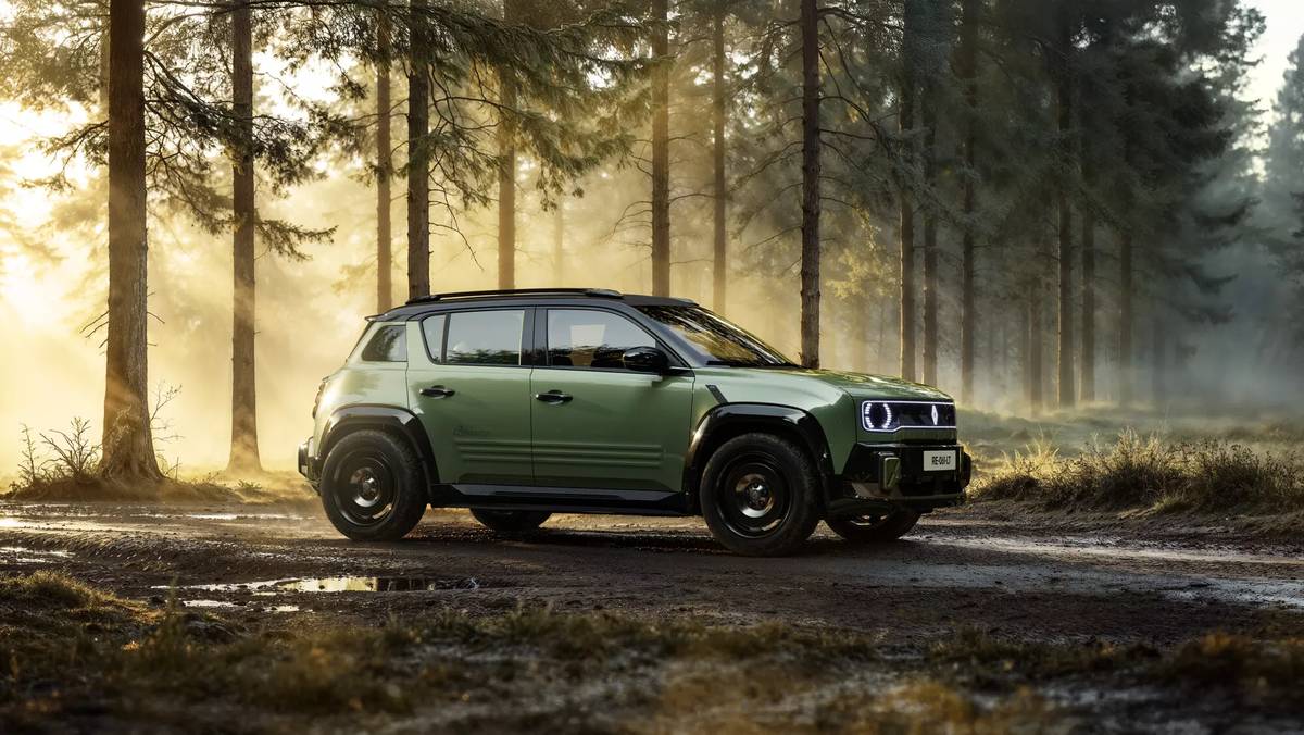Koncept Savane 4×4 je dobrodružnější verzí elektrického crossoveru Renault 4.