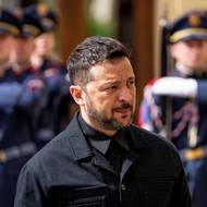 Ukrajinský prezident byl v Praze naposledy v červenci 2023.