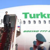 Hosté dorazili hlavně z východu. Třeba prezident Turkmenistánu Serdar Berdimuhamedow