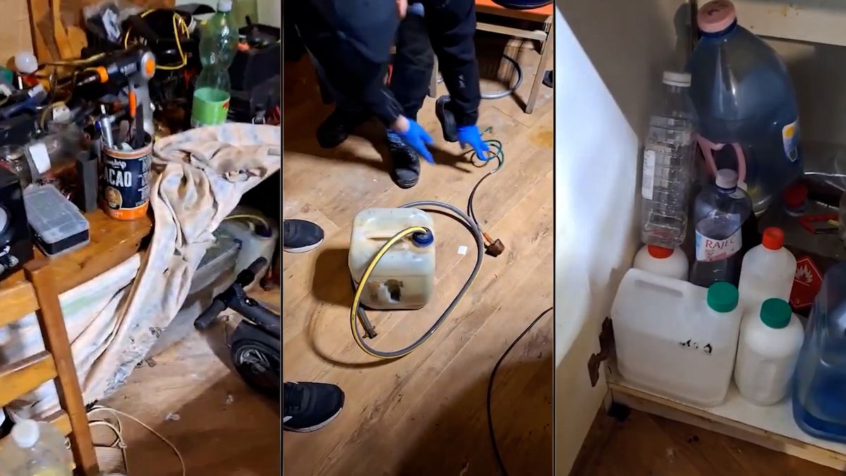 Policie v Brně zadržela dealera pervitinu, varnu měl v zahradní chatce