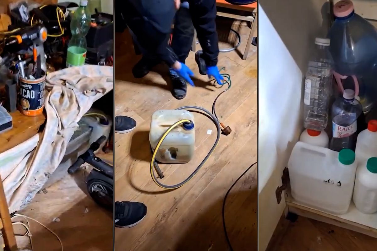 Policie v Brně zadržela dealera pervitinu, varnu měl v zahradní chatce
