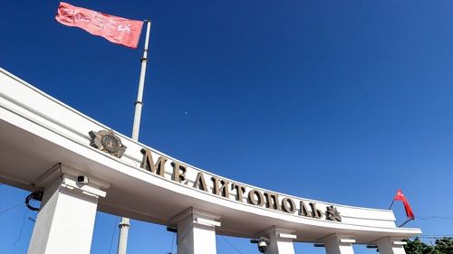 U Melitopolu explodoval ruský vojenský vlak