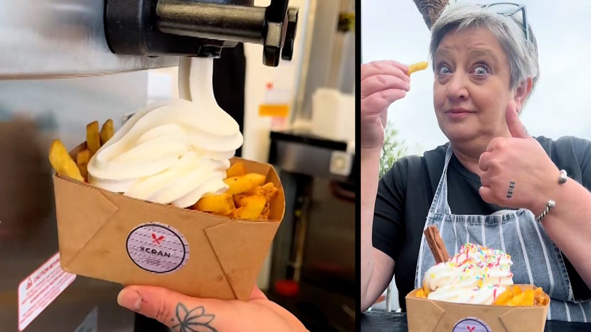 Pochoutka, nebo gastronomický zločin? Nevšední kombinace hranolků a zmrzliny budí vášně