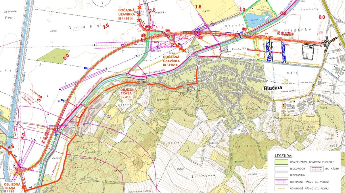 Největší investice za miliardu uleví zatížené obci. Denně jí projedou tisíce aut ani ne metr od domů