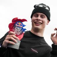 Vítěz taneční bitvy Sebastian Nicolas Šipoš