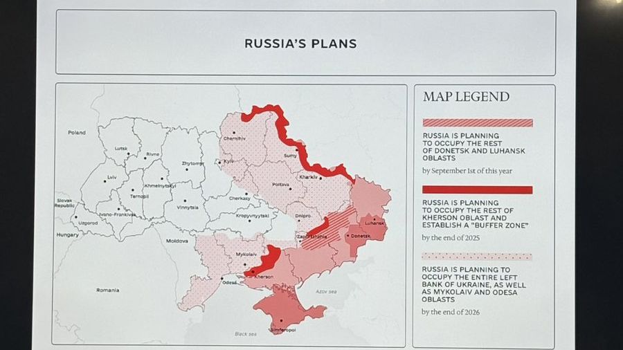 Rusko chce dobýt do roku 2027 přes půlku Ukrajiny