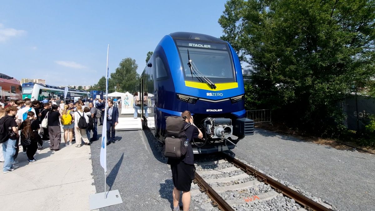 Ostravu zaplnily vlaky, veletrh drážní dopravy nabízí řadu novinek
