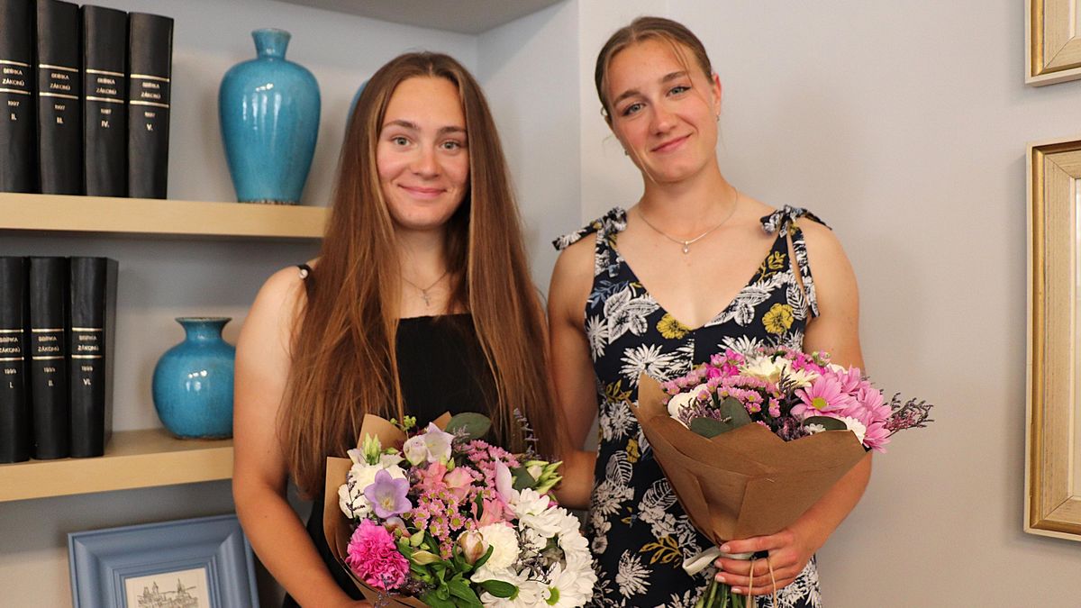 Dvě mladé přerovské kanoistky zachránily život tříleté dívce. Město jejich čin ocenilo 