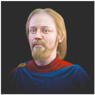 Aproximace obličeje knížete Václava. Vědci zkoumali, jak asi vypadal český světec.