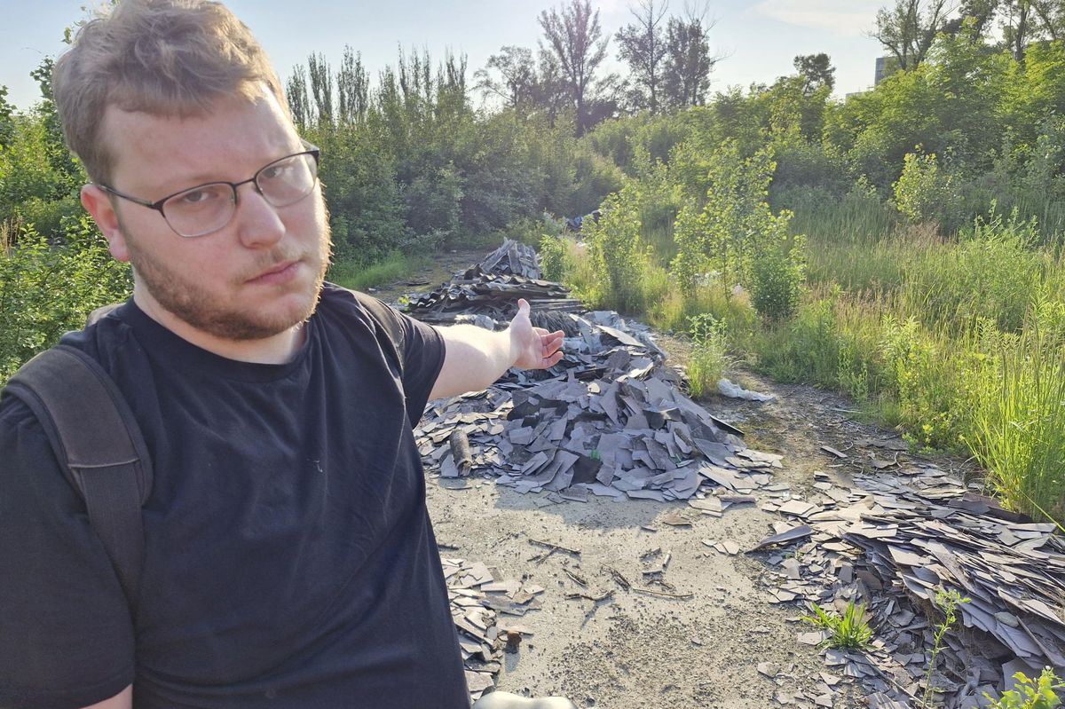 Jedovatý azbest v Praze se měsíce válí na Rohanském ostrově. Způsobuje rakovinu