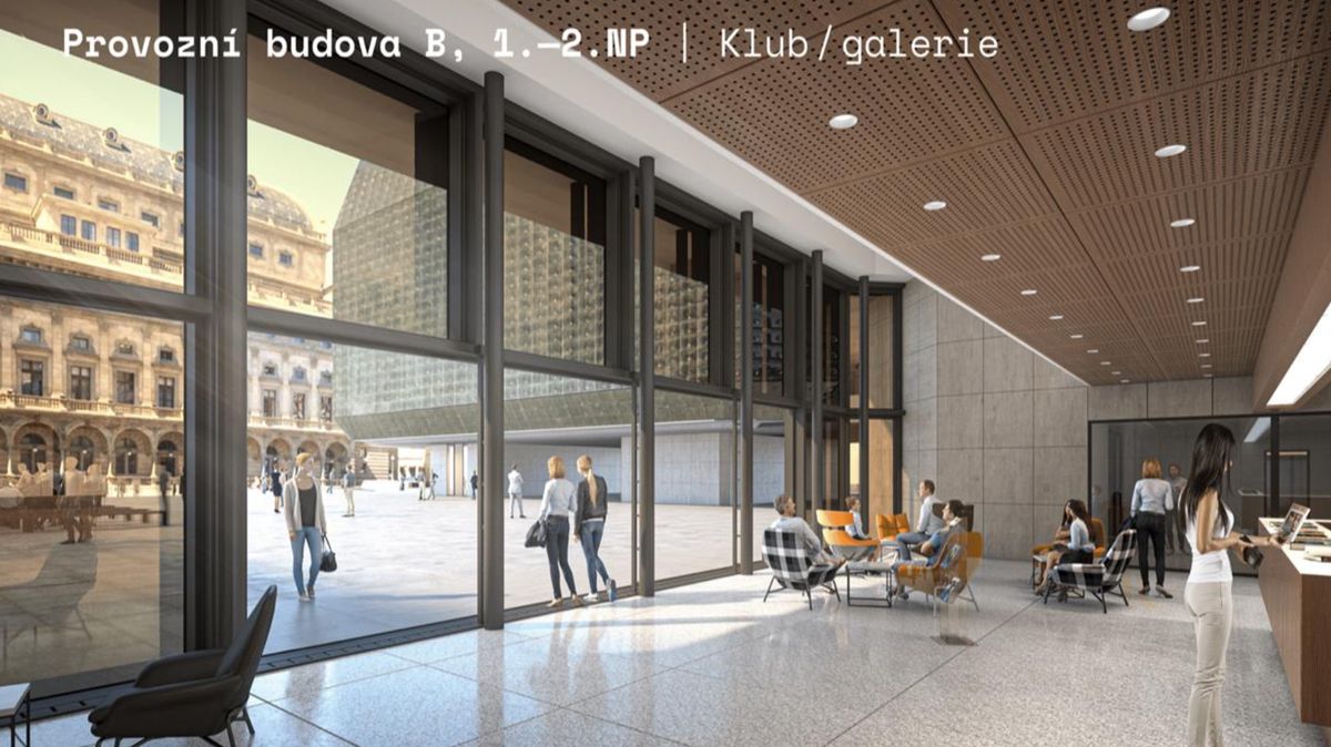 Nová scéna Národního divadla k rozebrání. Zmizí kavárna i skleněný plášť, sedačky se prodají