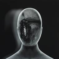 Typickým motivem výtvarných prací Davida Lynche je zdeformované tělo. Na snímku reprodukce díla Head z roku 2013