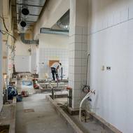 V hlavním sále bude otevřená kuchyně a centrální bar.