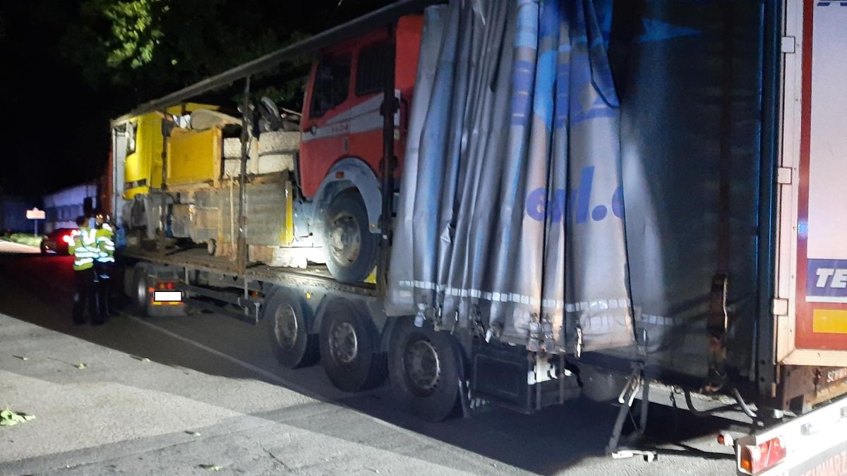 U kamionu z Turecka, který zachytili na Českobudějovicku, bylo všechno špatně