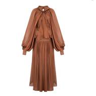 Saténové maxi šaty, Miss Rossier, 4726 Kč