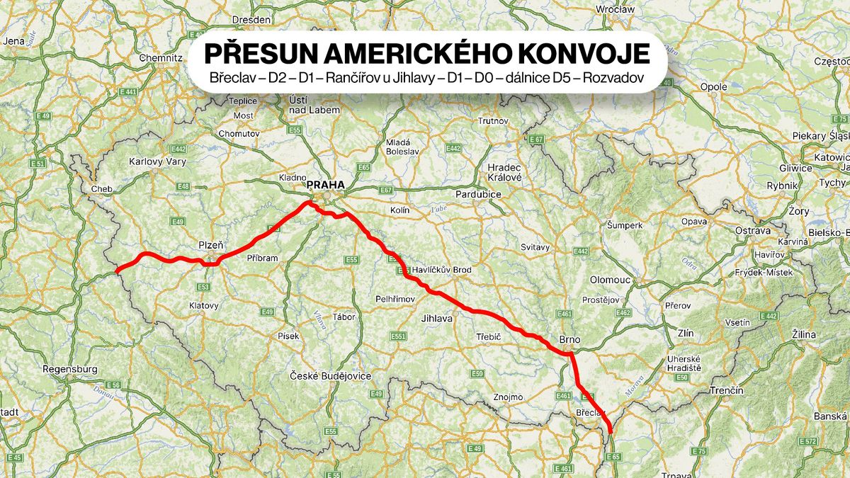 Českem budou opět projíždět americké konvoje