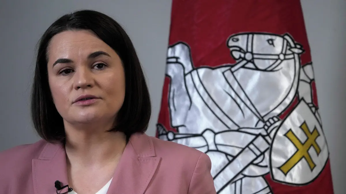 Vítězství Ukrajiny otevře Bělorusům cestu ke svobodě, řekla Cichanouská