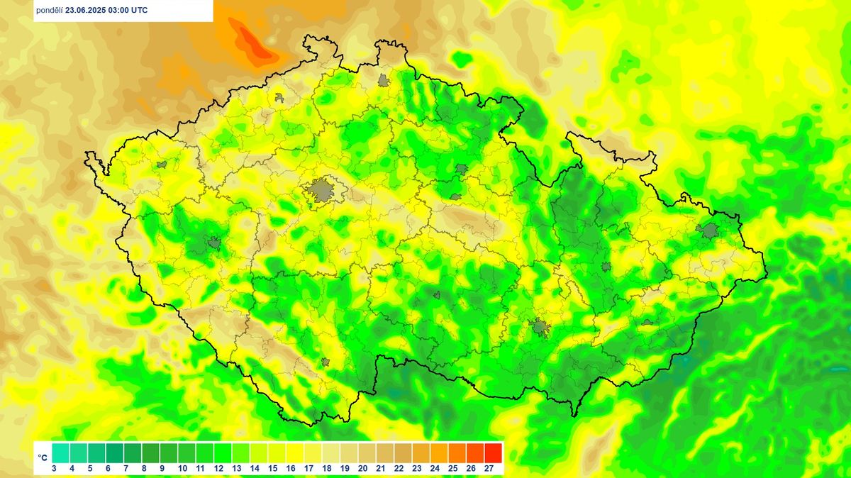 Na Frýdlantsku měli tropickou noc