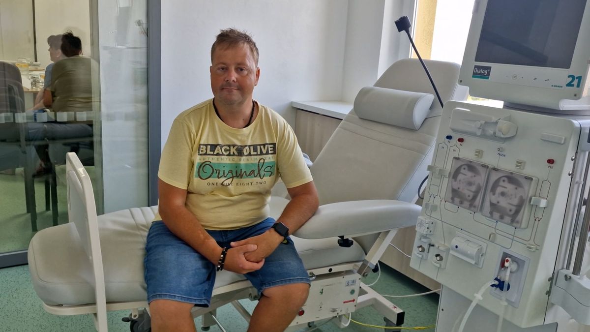 Jaroslav má za sebou tři transplantace ledvin, jen díky nim nyní vede normální život