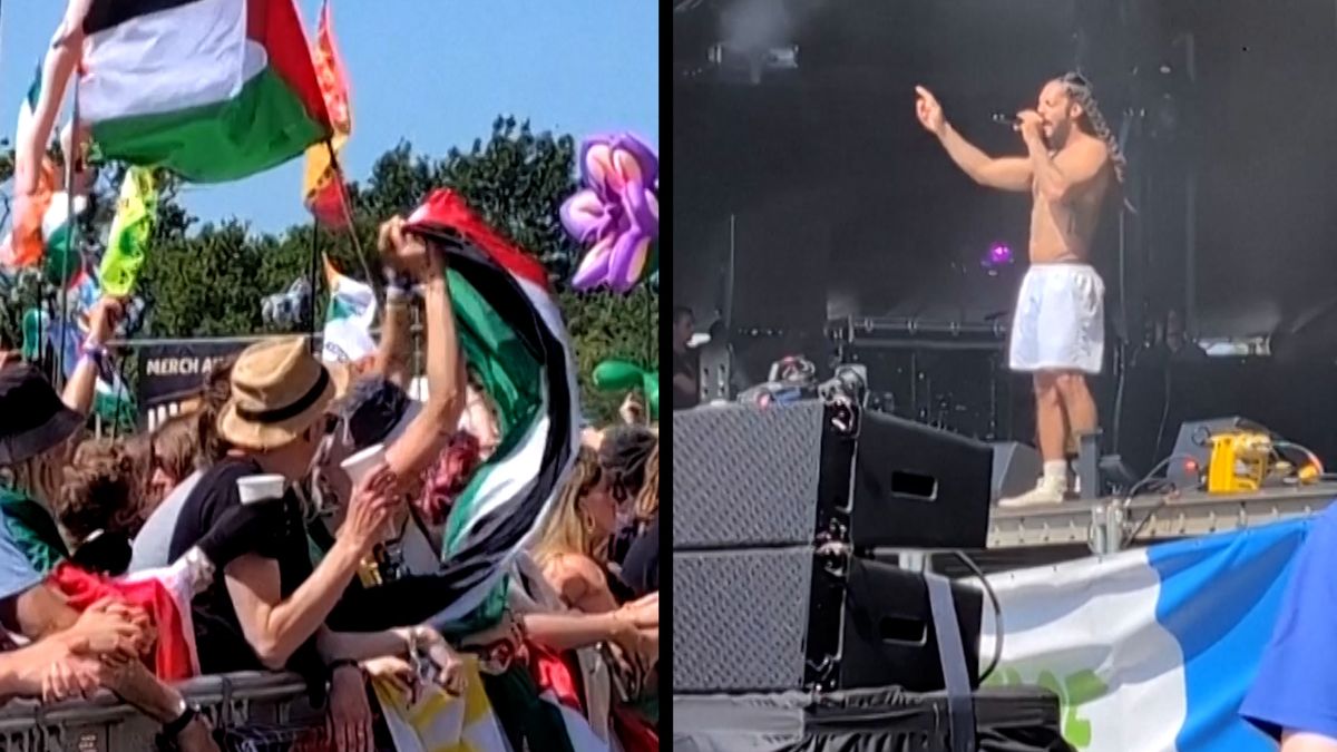 Přenos z Glastonbury jsme měli po antisemitském skandování přerušit, přiznala chybu BBC