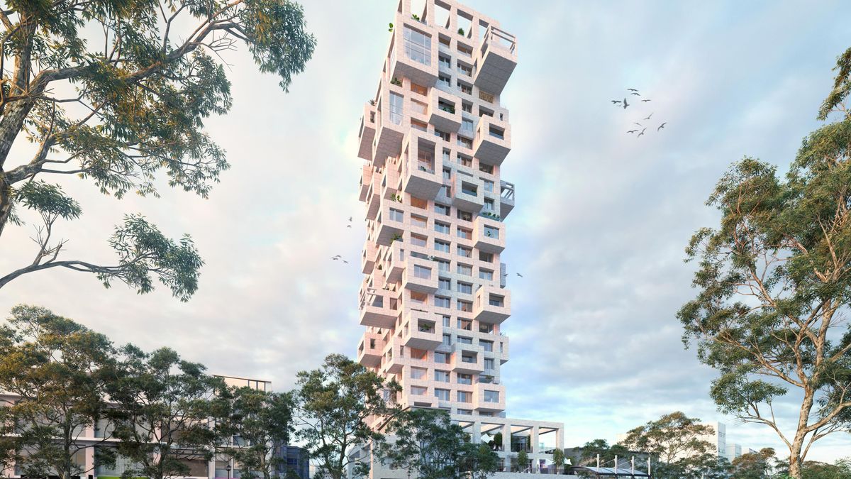 Že by se architekti inspirovali ve hře Minecraft? V Tchaj-peji má vyrůst odvážná stavba