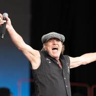 Brian Johnson projevoval z vystoupení osobitou radost