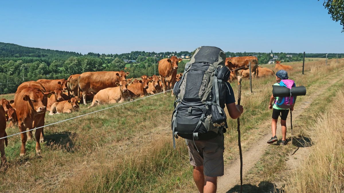 Hřebenovka Krušné hory východ je nová výzva pro turisty, měří 143 kilometrů