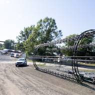 Přípravy areálu jsou v plném proudu.