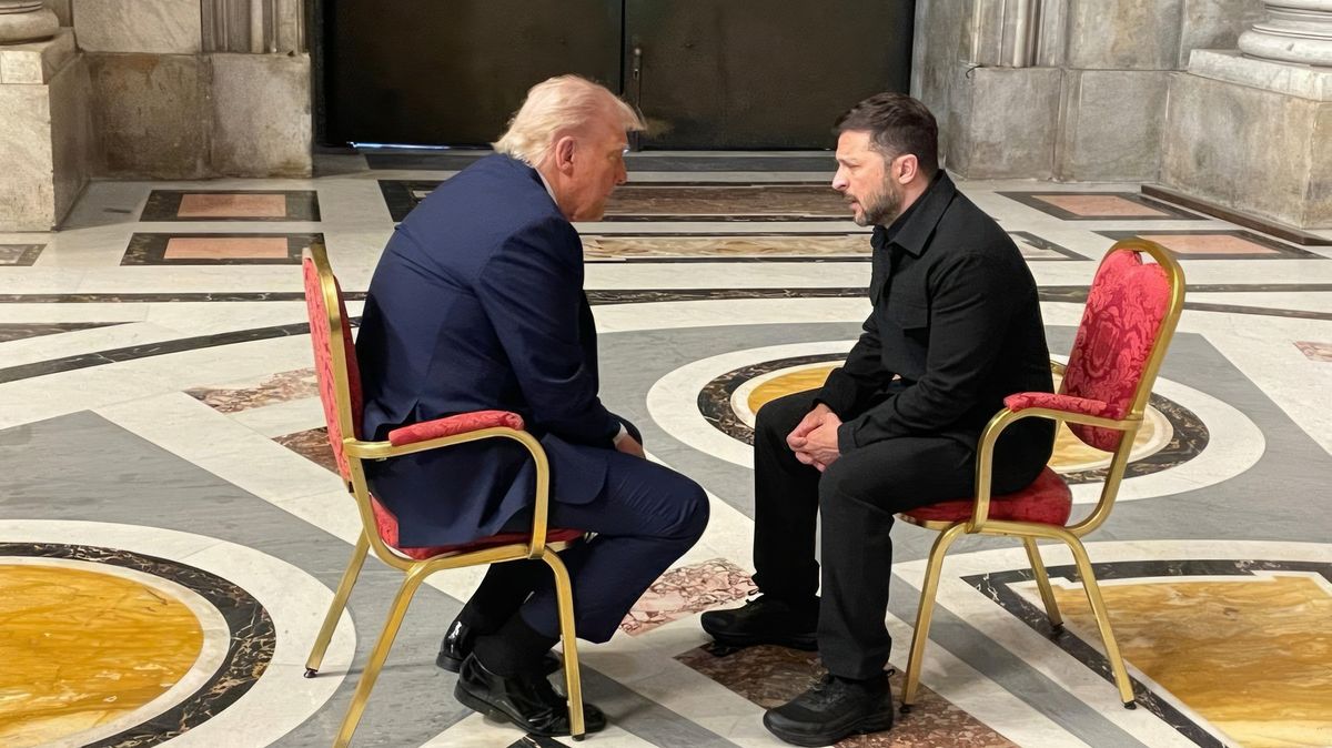 Trump jedná se Zelenským