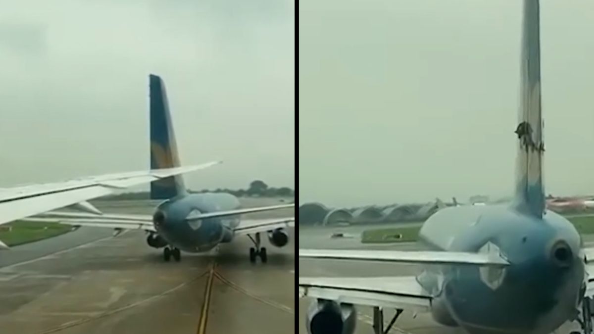 Na ranveji v Hanoji narazil boeing do airbusu. Prořízl mu část ocasu