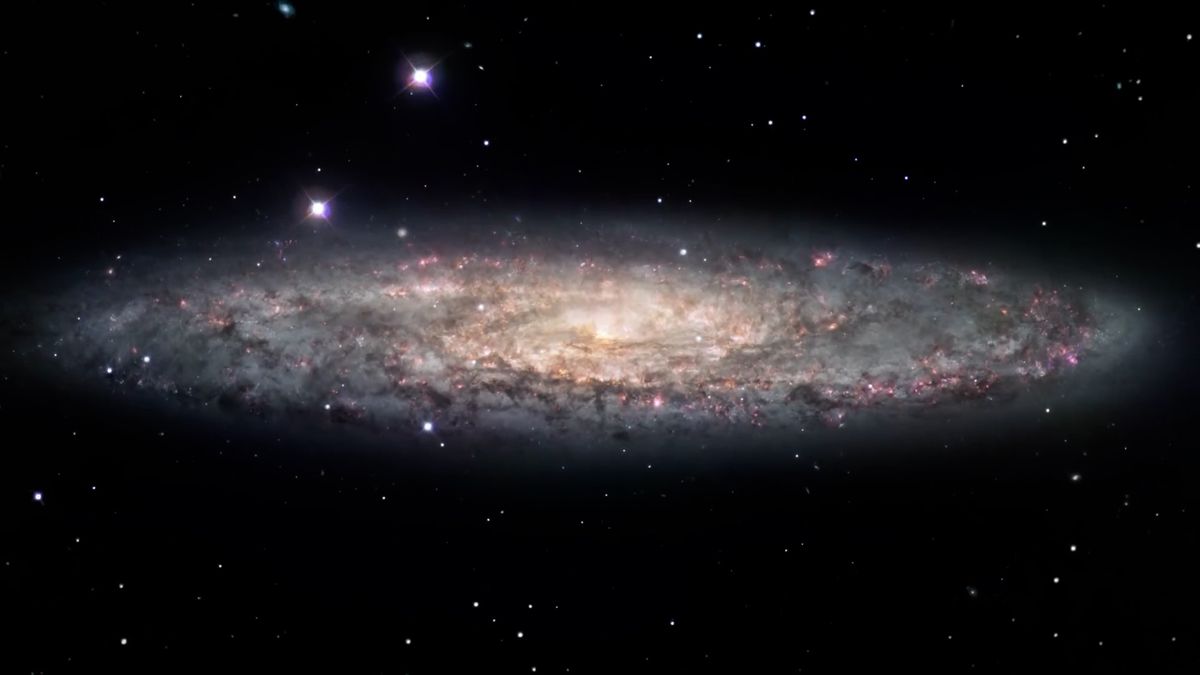 „Sochařské“ veledílo. Astronomové vytvořili nejpodrobnější tisícibarevný snímek galaxie