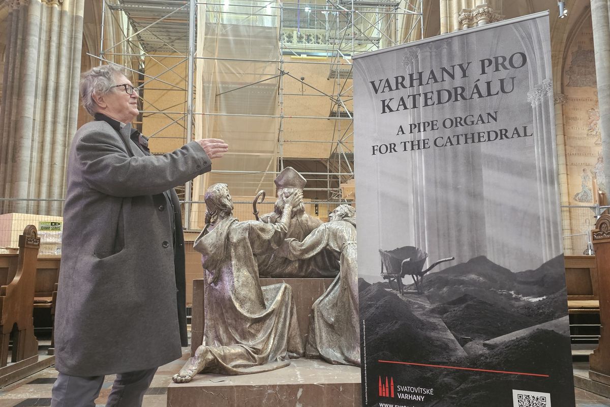 Každá z 6500 píšťal nových varhan se musí naladit jako lidský hlas, říká varhaník z Chrámu sv. Víta