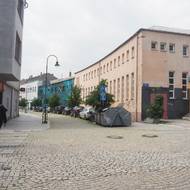 Takto to na Stodolní ulici vypadá nyní. Objekty na snímku budou zdemolovány.