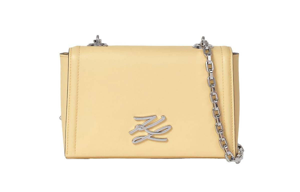Kožená crossbody kabelka, Karl Lagerfeld (Vermont), 7899 Kč