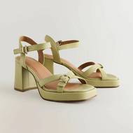 Sandály na platformě - lime green, Next (Zalando), 1966 Kč