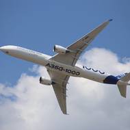 Airbus A350-1000 v letu