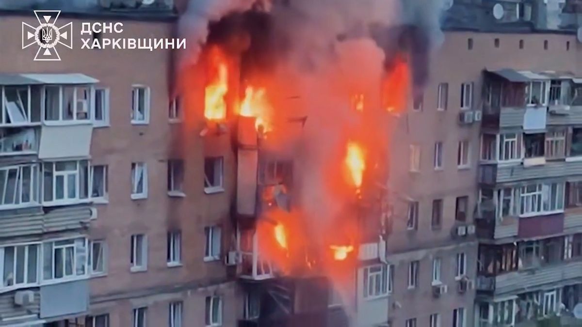 Ruský útok na Charkov: Zásah dostaly i školy
