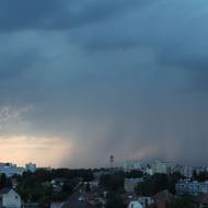 Bouřky s downburstem na Kolínsku, 2022