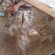 Vykopávky v izraelské jeskyni