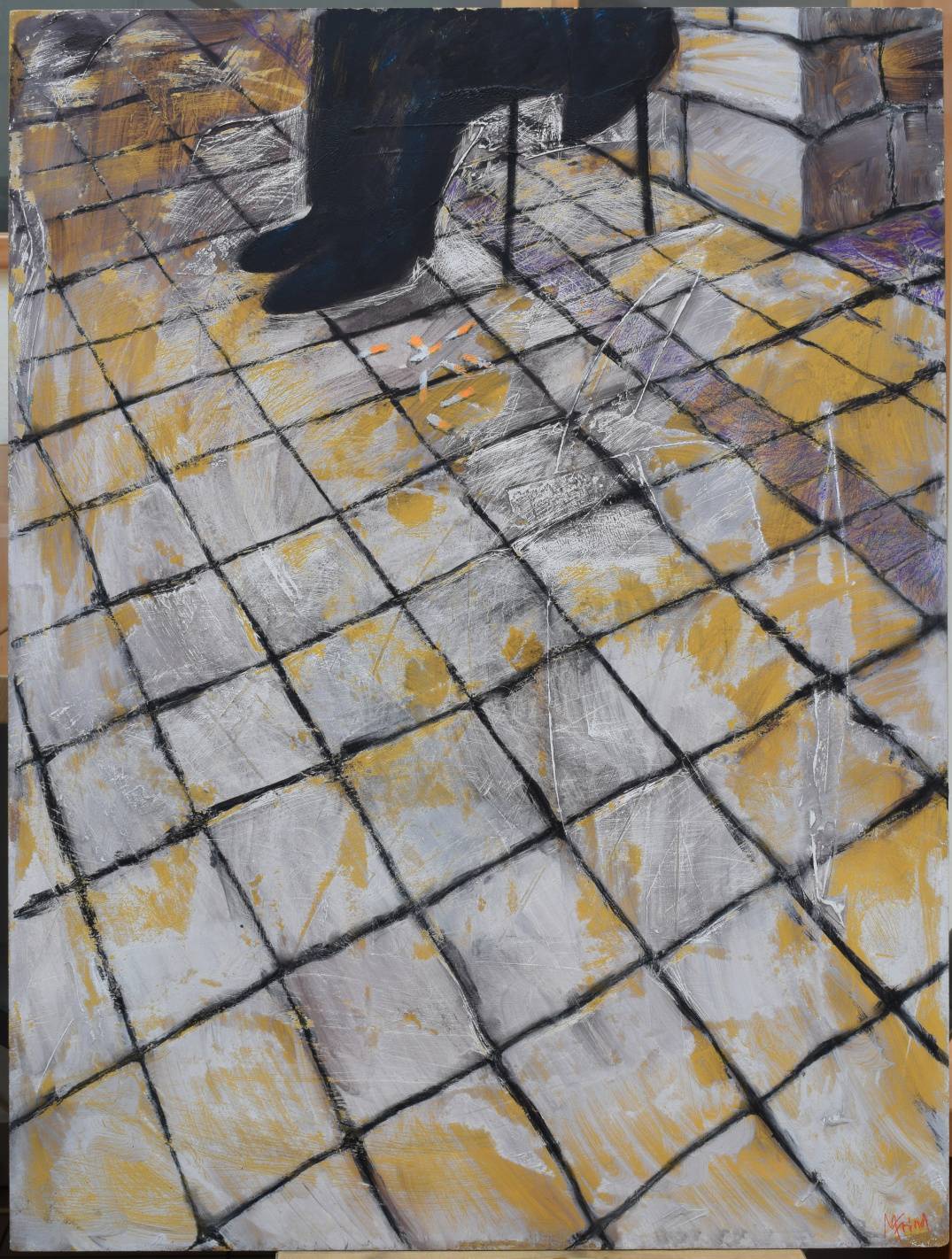 Martin Frind, obraz Čekání