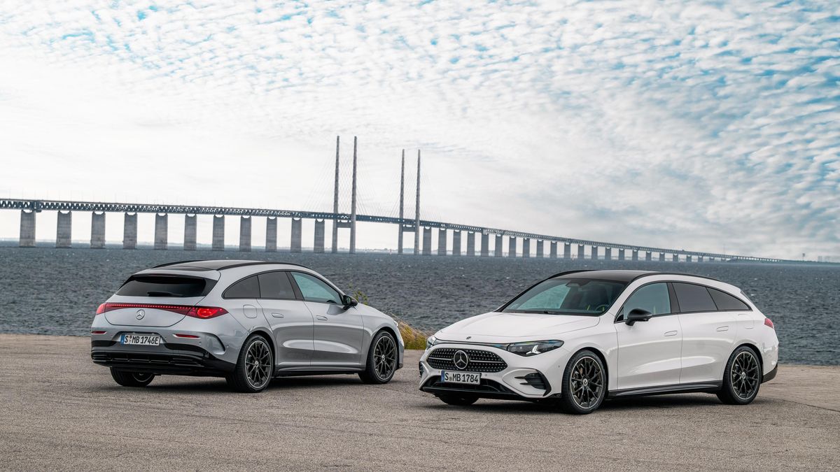 Mercedes ukázal své první elektrické kombi, dorazí i se spalovacím motorem