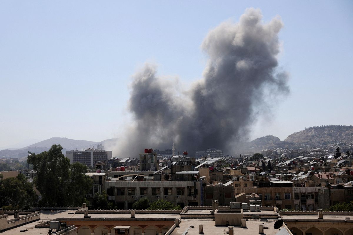 Izrael kvůli násilí na drúzech bombardoval Damašek. Klid zprostředkovaly USA