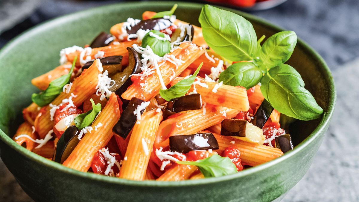 Recept na Pasta alla Norma