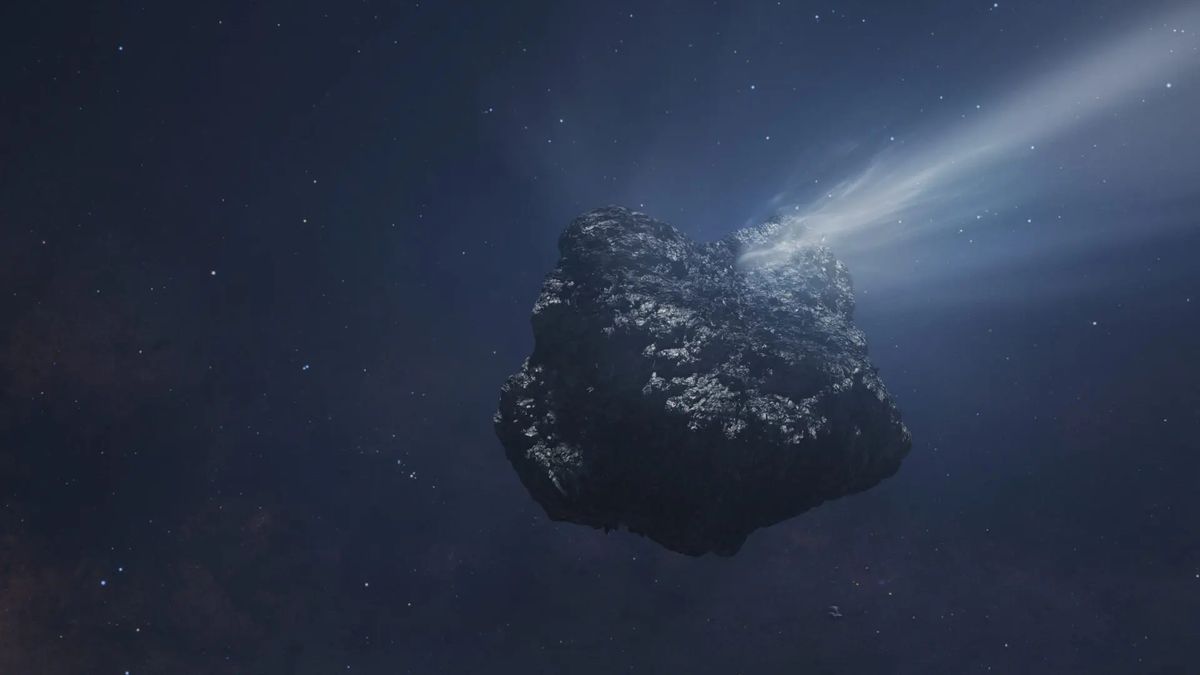 Astronomové pozorovali výtrysky plynu na kometě blížící se k Zemi, v průměru má 140 kilometrů