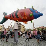 Zastavení na Staroměstském náměstí.