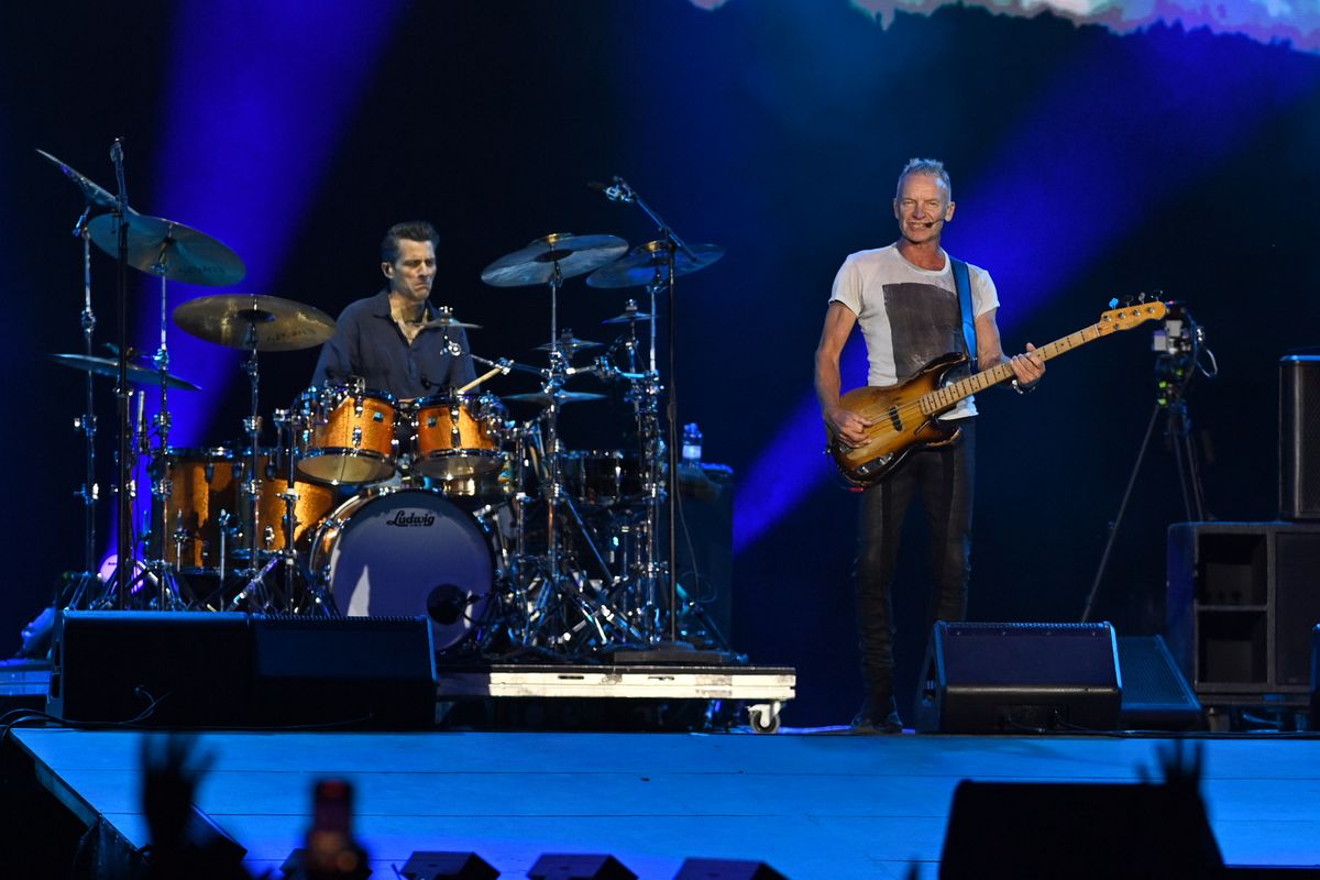 Sting přijel kvůli Shaggymu dřív. Provdal dceru, pak nadchl lidi v Ostravě, teď míří do Brna