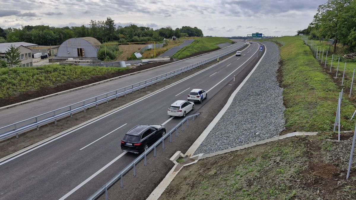 Na Olomoucku se částečně otevře poslední úsek dálnice D35. O půl roku dříve oproti plánu