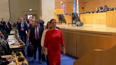 Pekarová odešla z konference při projevu šéfky ruského parlamentu