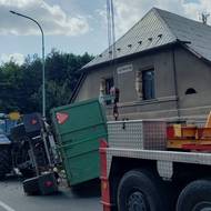 K nehodě došlo v Dvořákově ulici ve Vamberku.