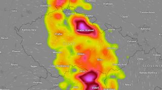 Vedra utnou silné bouřky, varují meteorologové